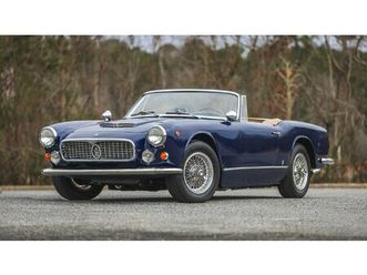 1962 maserati 3500 gt vignale spyder