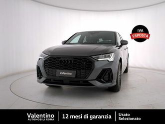 audi q3 sportback 35 tdi quattro s tronic s line edition del 2024 usata a roma