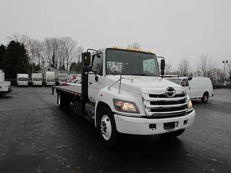 2018 hino 338 flatbed 26ft flat bed