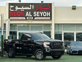 gmc sierra gmc sierra at4 gcc 2021 original paint full option perfect condition