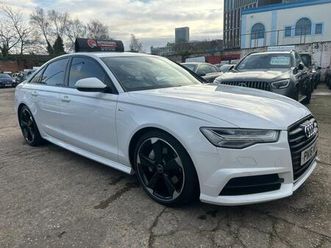2016 audi a6 saloon 3.0 tdi v6 black edition s tronic quattro euro 6 (start/stop) 4dr saloon diesel auto...