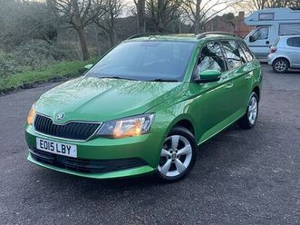2015 skoda fabia 1.0 mpi se estate
