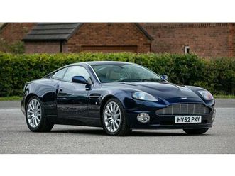 2003 aston martin vanquish vente aux enchères