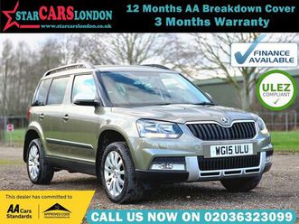 2015 skoda yeti outdoor 1.2 se dsg