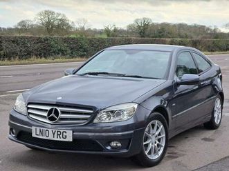 2010 mercedes-benz clc class clc 160 blueefficiency se 3dr coupe petrol manual