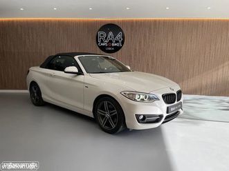 bmw 220 d cabrio line sport