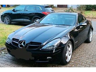 mercedes "slk 200 kompessor" - schwarz - bj.2006 - rechtslenker -