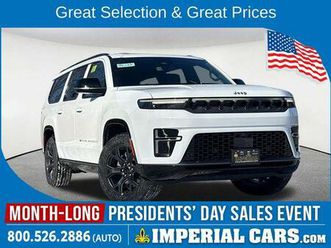 new 2026 jeep grand wagoneer l limited altitude 4x4