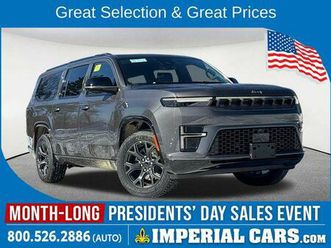 new 2026 jeep grand wagoneer l limited altitude 4x4