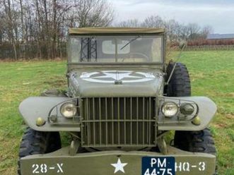 ② voiture de commandement dodge wc56 1942 — oldtimers & ancêtres — 2ememain