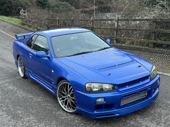 nissan skyline r34 gtt. rb25 turbo manual