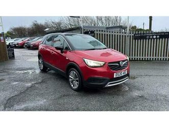 2020 vauxhall crossland x sri nav hatchback petrol manual