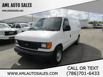 2006 ford e-series e 150 3dr van *cargo vans* available!!!