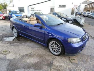 2003 vauxhall astra 1.8i 16v edition 100 2dr convertible petrol manual
