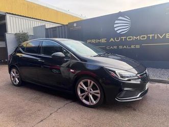 2019 vauxhall astra 1.4t 16v 150 sri vx-line nav 5dr hatchback petrol manual