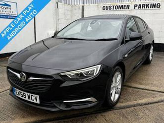 2018 68 vauxhall insignia 1.5i turbo design nav grand sport 5dr petrol manual eu