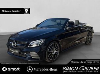 mercedes-benz c 200 cabriolet amg night adv sound 360 distron.
