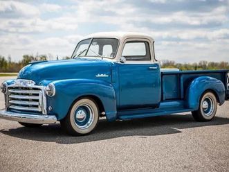 1948 gmc pickup truck chassis-up restoration, edelbrock heads, ps, a/c