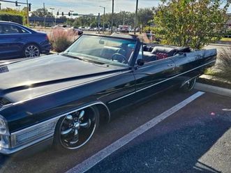 1965 cadillac deville convertible top, custom interior