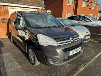 2017 citroen berlingo 1.6 bluehdi 625kg enterprise 75ps panel van diesel manual