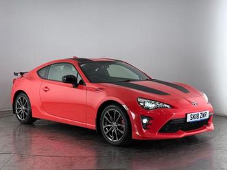 2018 toyota gt86 2.0 d-4s orange edition 2dr auto coupe petrol automatic