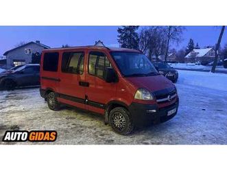 opel movano 2005 m keleivinis mikroautobusas | skelbimas | 0138588359