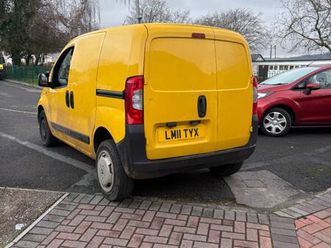 peugeot, bipper, panel van, 2011, manual, 1399 (cc)