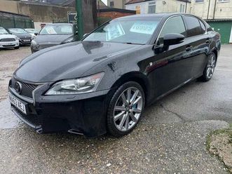 2013 lexus gs 250 2.5 f-sport 4dr auto saloon petrol automatic