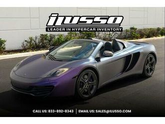 used 2013 mclaren mp4-12c base