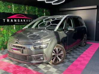 citroen c4 grand picasso puretech 130 ch shine ~ courroie de distrib ok ~ carplay ~ régulateur/limiteur de vitesse ~ ecran tactile ~ clim auto bi-zone
