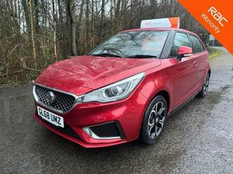 2019 mg mg3 1.5 vti-tech exclusive 5dr hatchback petrol manual