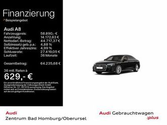 audi a8 lang 50 tdi quattro s line*navi*matrix*alu*hu