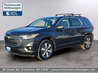 used 2021 chevrolet traverse lt leather