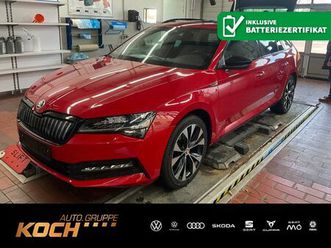 skoda superb combi iv sportline dsg ahk pano navi led