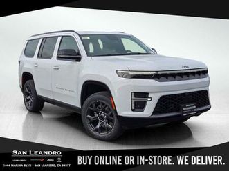 new 2026 jeep grand wagoneer limited altitude 4x4