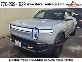 used 2023 rivian r1t adventure quad motor large pack