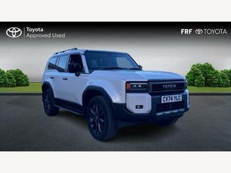 toyota land cruiser invincible suv's 2.8d invincible auto 4wd euro 6 (start/stop) 5dr (lwb)