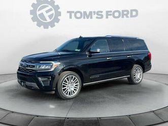 certified 2023 ford expedition max platinum