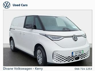 volkswagen id.buzz cargo electric van 425km range