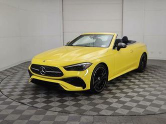 new 2026 mercedes-benz cle 300 4matic cabriolet