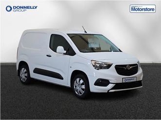 vauxhall combo cargo l1 diesel sportive