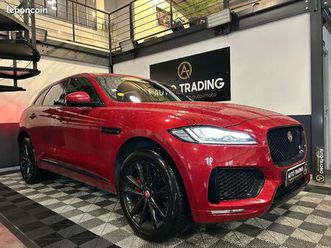 jaguar f-pace v6 3.0 d - 300 ch awd bva8 first edition, excellent etat general, attelage elec, led interieur, cock