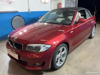 bmw serie 1 cabriolet (e88) 123d 204ch luxe