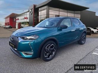 ds ds 3 crossback puretech 130ch rivoli automatique