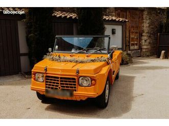 citroen méhari 1981 orange + capote noire