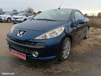 peugeot 207cc griffe 1.6 hdi 16v 110ch 6cv bvm5 klms 135170 prix 5 990