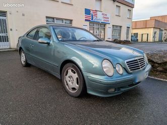mercedes clk 320 v6 (218ch) - année 2000 - 155 000 km - bva - excellent état