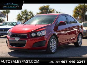 used 2012 chevrolet sonic 2lt
