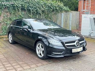 mercedes cls500 v8 4.7 shooting break 408ch 4matic - toit ouvrant - navi/bluetooth - sièges chauffants - régulateur - 2ème mains
