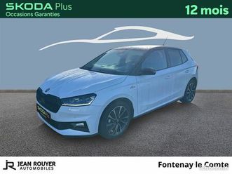 skoda fabia 1.0 tsi 116 ch evo 2 dsg7 monte-carlo